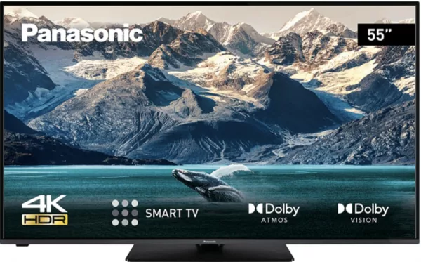 Panasonic TX-55JX600E Ultra hd 4k 55-zoll-smart-led-fernseher - schwarz