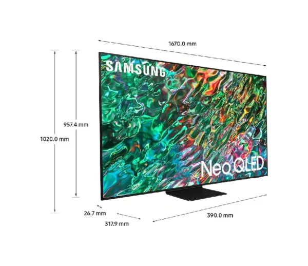 Samsung QE75QN90BATXZT Qn90B Smart-tv 75" qled 4k - schwarz – Bild 10