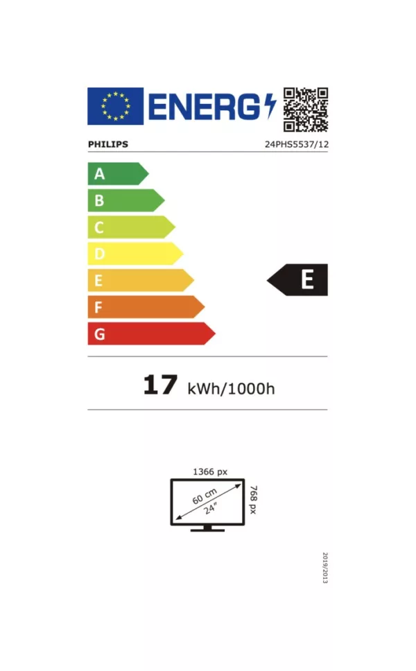 Philips 24PHS5537/12 Camper-tv led hd 24'' - weiß – Bild 5