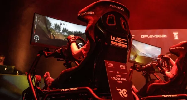 Playseat RSP00110 Sensation Pro Gaming-stuhl (räder und pedale nicht im lieferumfang enthalten) – schwarz – Bild 6