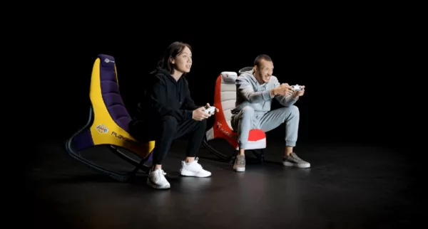 Playseat NBA00272 Lakers Gaming-stuhl – gelb/lila – Bild 6