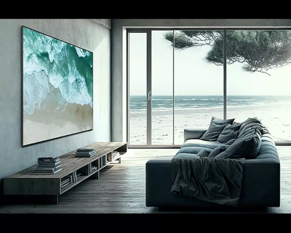 Samsung QE55QN95CATXZT Smart tv 55'' neo qled 4k - titanschwarz – Bild 4