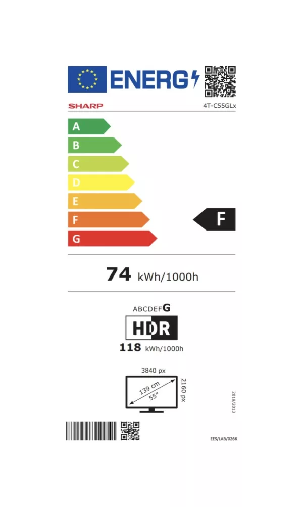 Sharp 55GL4260E Smarter led-fernseher 55'' 4k ultra hd – schwarz – Bild 9