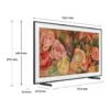 Samsung QE50LS03DAUXZT The Frame Smart tv 50'' qled 4k - schwarz – Bild 2