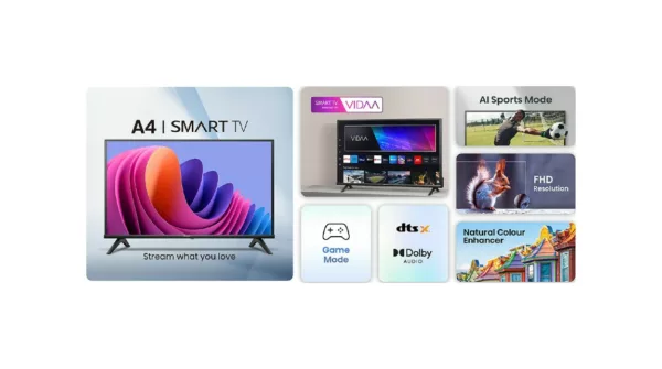 Hisense 40A4N Smarter led-fernseher 40" hd - schwarz – Bild 4