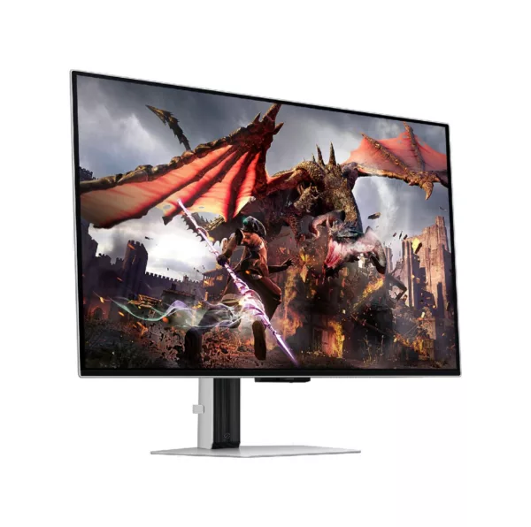 Samsung LS32DG800SUXEN Odyssey G8 32'' uhd flacher oled-monitor – silber – Bild 4